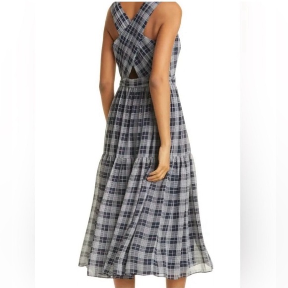 Club Monaco Plaid Sleeveless Dress - Picture 4 of 5